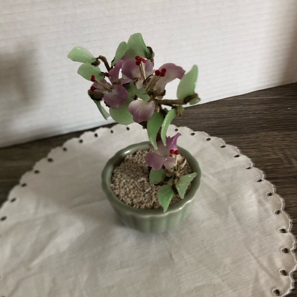 Vintage Glass Bonsai Tree - Picture 3 of 16